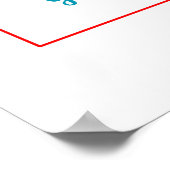 Poster Soyez vous-même (Coin)