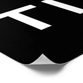 Poster Soyez Vous Tiful Simple (Coin)