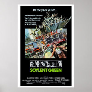 Poster Soylent vert 1973