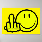 Poster Soyons amis (Devant)