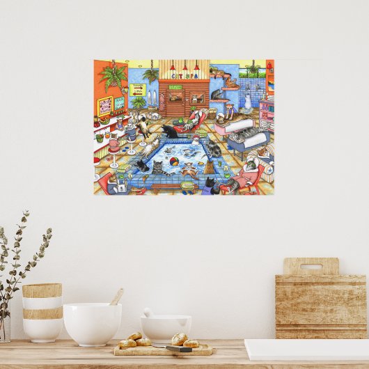 Poster Spa Cat 635 Cat (Cuisine)