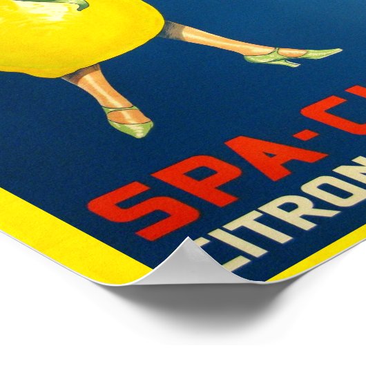 Poster Spa Citron (Coin)