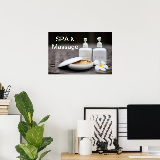 Poster SPA set (Bureau à domicile)