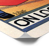 Poster Spa vintage Belgique Café restaurant et (Coin)