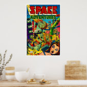 Poster Space Adventures #1 (1952) (Cuisine)