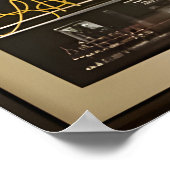 Poster Space Age Wormhole Diagram (Coin)