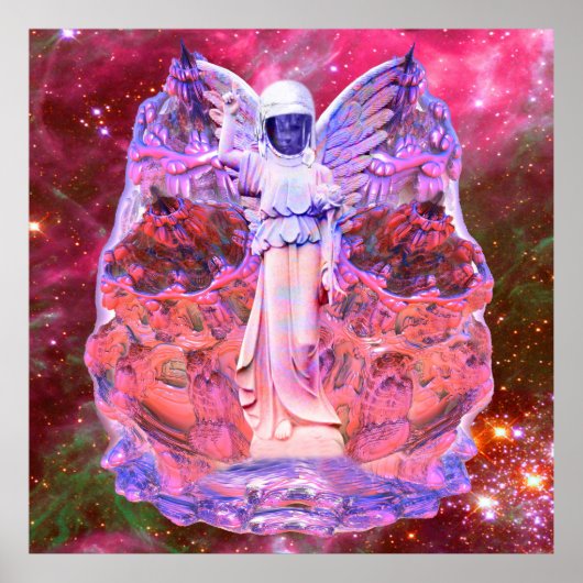 Poster Space Angel (Devant)