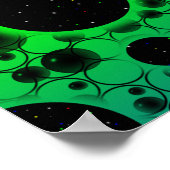 Poster Space Bubble Spots (Coin)