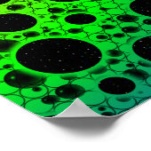 Poster Space Bubble Spots (Coin)