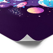 Poster Space Dreams Charlotte Wall Art (Coin)