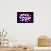 Poster Space Dreams Sophia Wall Art (Cuisine)