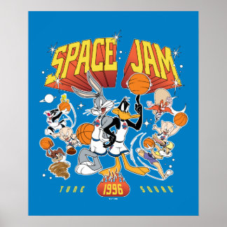 Poster SPACE JAM™ TUNE SQUAD™ 1996 Graphique