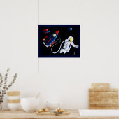 Poster Space Man (Cuisine)