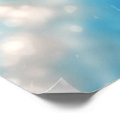 Poster Space Rocket Levée de lancement. (Coin)