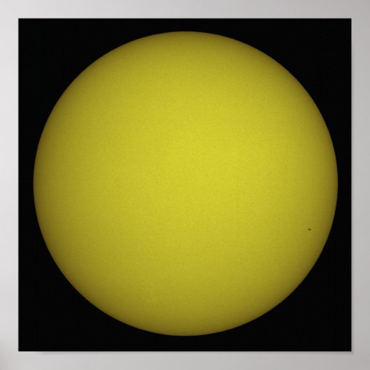 Poster Space Shuttle Atlantis est vue en silhouette (Devant)