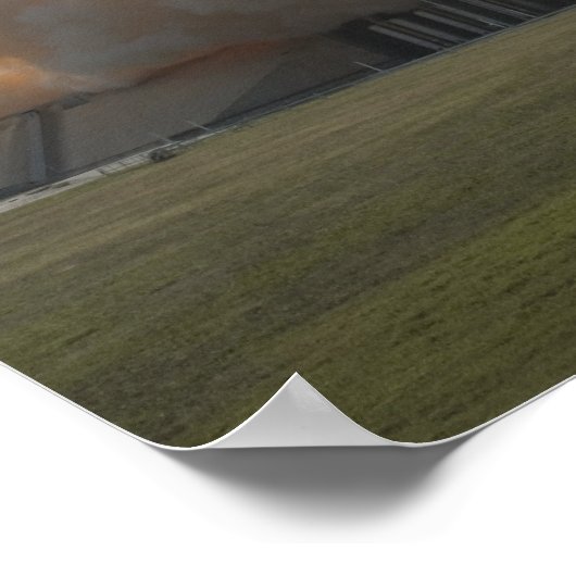 Poster Space Shuttle Atlantis se lève sur 4 (Coin)