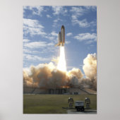 Poster Space Shuttle Atlantis se lève sur 4 (Devant)