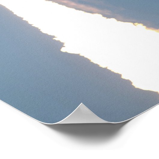 Poster Space Shuttle Atlantis se lève sur 5 (Coin)