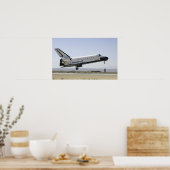 Poster Space Shuttle Atlantis se prépare pour l'atterriss (Cuisine)