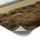 Poster Space Shuttle Discovery déploie son parachute de t (Coin)