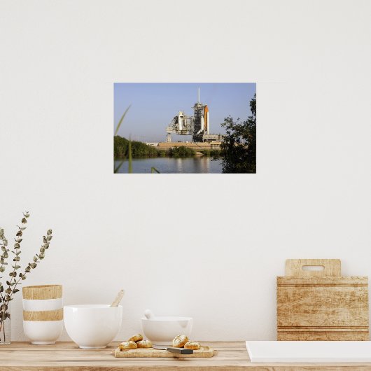 Poster Space Shuttle Discovery est prêt (Cuisine)