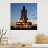 Poster Space Shuttle Discovery Lance NASA (Cuisine)