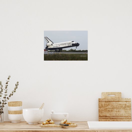Poster Space Shuttle Discovery touche 2 (Cuisine)