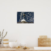 Poster Space Shuttle Endeavor et un vaisseau Soyuz (Cuisine)