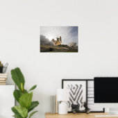 Poster Space Shuttle Endeavor se lève de 3 (Bureau à domicile)