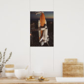 Poster Space Shuttle Endeavor se prépare pour le lancemen (Cuisine)