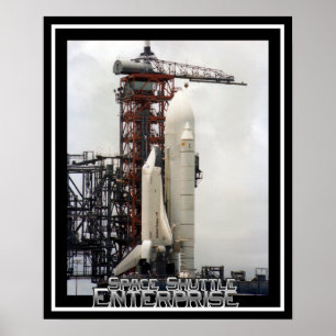 Poster Space Shuttle Enterprise
