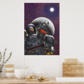 Poster Spaceman (Cuisine)