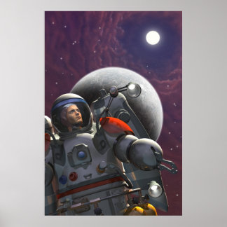Poster Spaceman