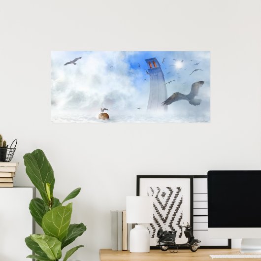 Poster Spacerock II (Bureau à domicile)