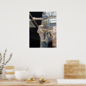 Poster Spacewalk et télescope spatial Hubble (Cuisine)