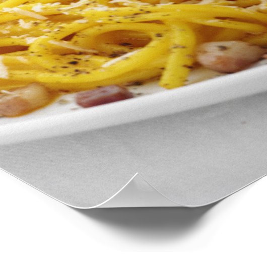 Poster Spaghetti Carbonara (Coin)