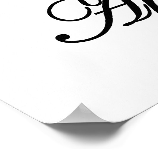 Poster Spaghetti - Chat Approuvé (Coin)