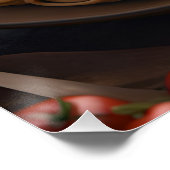 Poster Spaghetti et boulettes de viande (Coin)