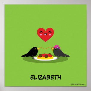 Poster Spaghetti Meatballs Date romantique   Ajouter Votr