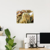 Poster Spaghetti Vongole Bianco (Bureau à domicile)