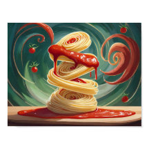 Spaghettis à la sauce tomate