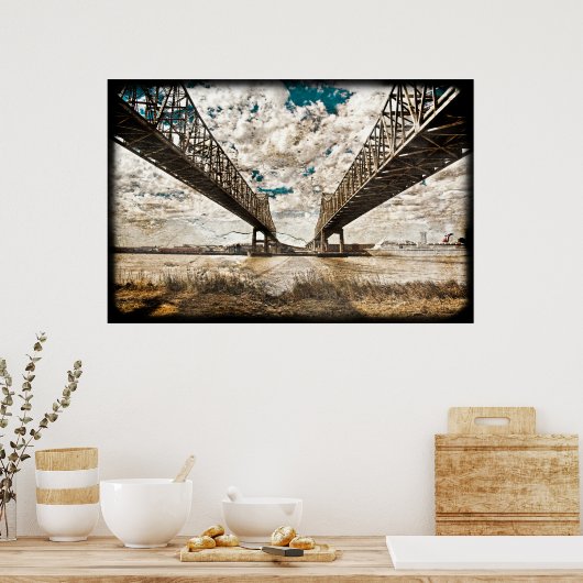 Poster Span Twin Texté (Cuisine)