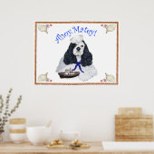 Poster Spaniel Cocker Américain Marin (Cuisine)
