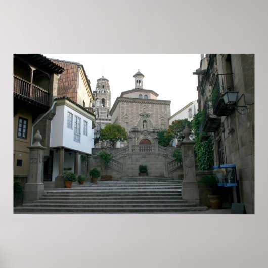 Poster Spanish Village (Devant)