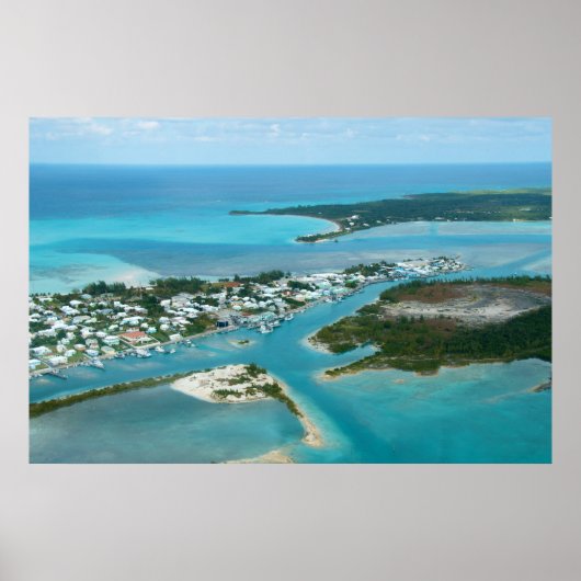 Poster Spanish Wells, Bahamas - 1.20.2011 (Devant)