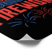 Poster Sparkle Tellement Pourrait Être Feu D'Artifice Drô (Coin)