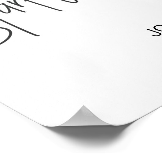 Poster Sparkler Mariage moderne Désactiver l'affichage (Coin)