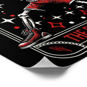 Poster Sparring de boxe - Gants Boxer de chasse Skeleton (Coin)
