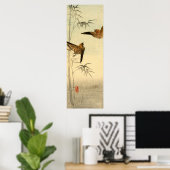 Poster Sparrows japonais n° 1 (Bureau à domicile)