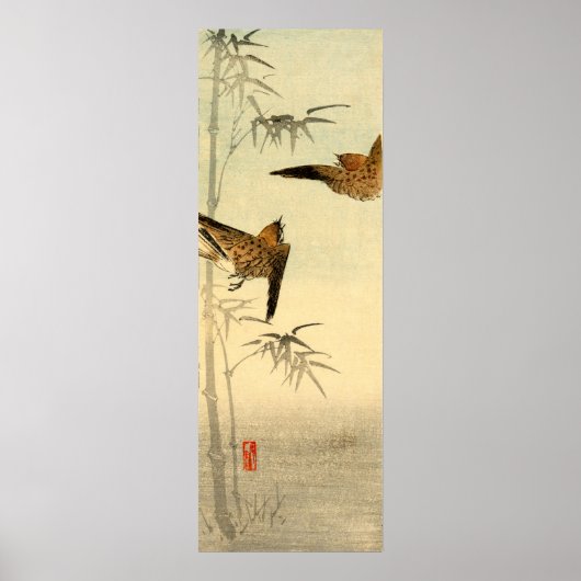 Poster Sparrows japonais n° 1 (Devant)